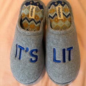 “It’s Lit” Slippers